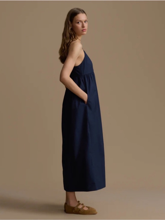 Jenni Kayne Dresses & Skirts - Jenni Kayne Navy Cove Dress Maxi with Side Pockets